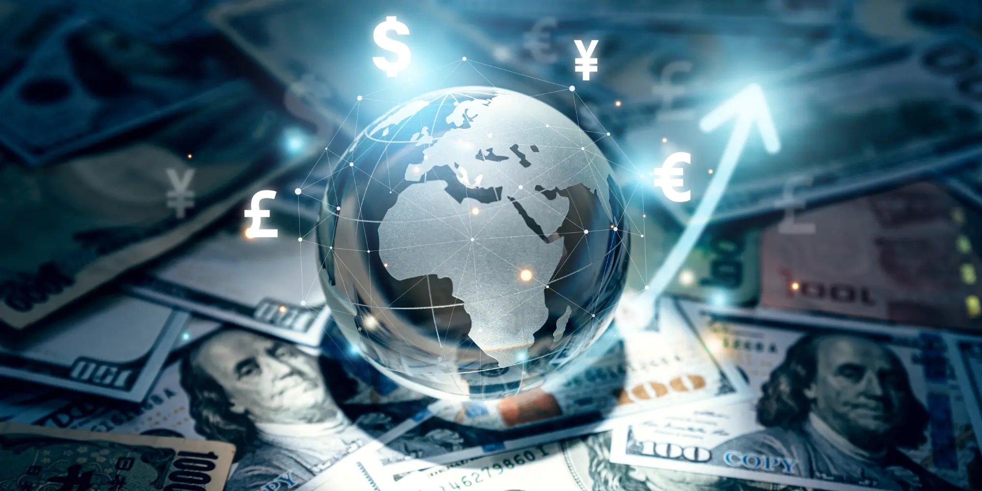 Finanzas internacionales y el impacto que tienen una economía en el mundo.