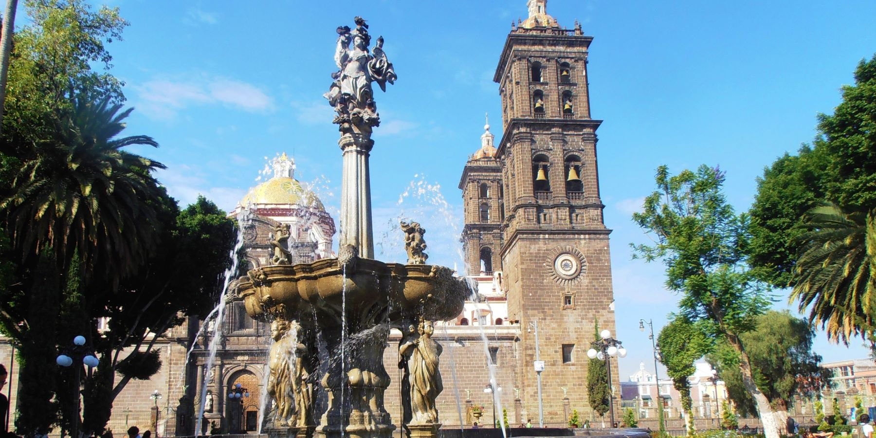 Zócalo de Puebla, México.