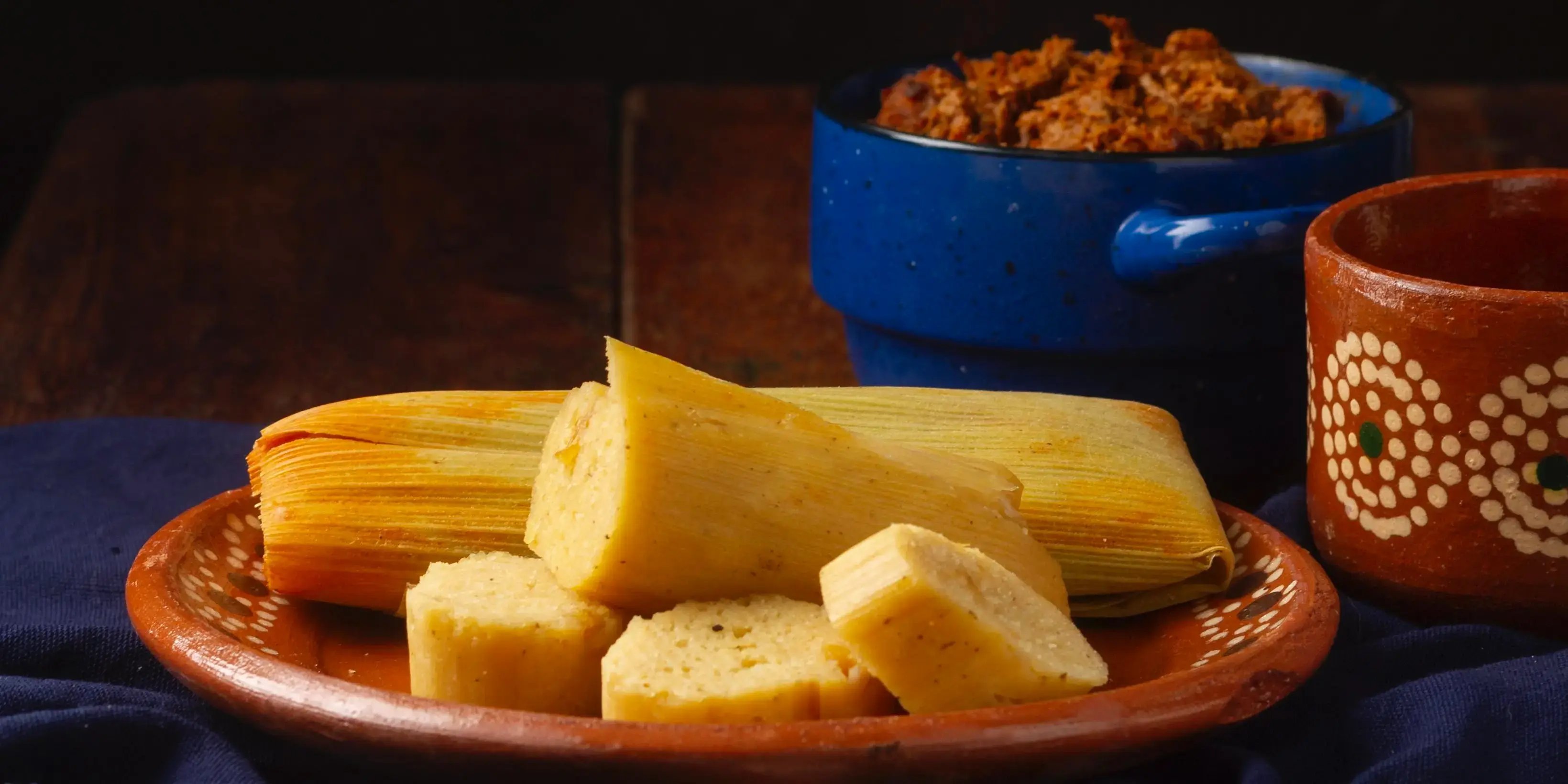 Tamales. Día de muertos Puebla