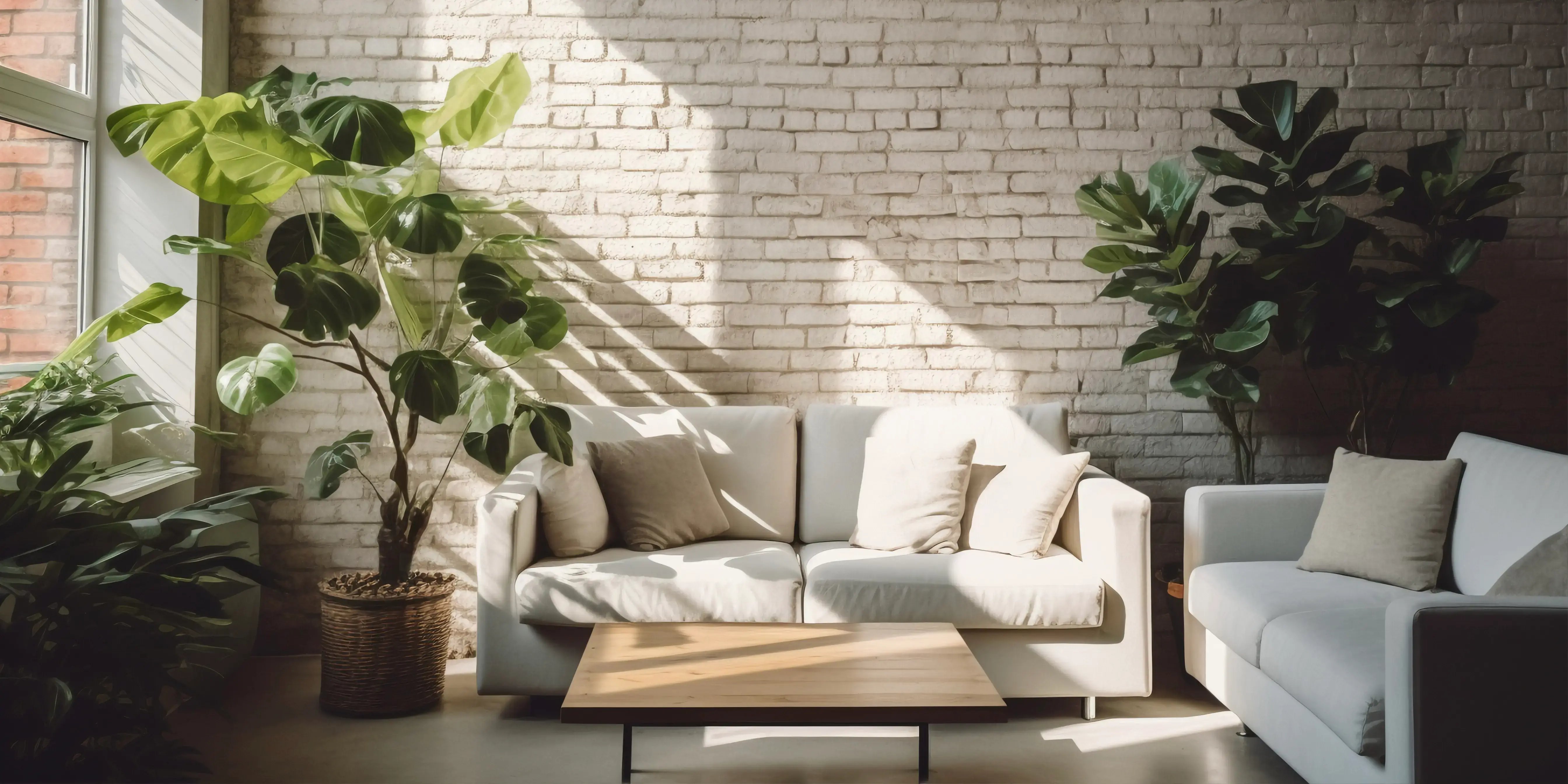 Sala decorada con un sillón y plantas. ¿Qué es bienestar?